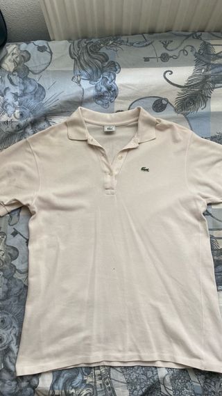 Polo Lacoste beige