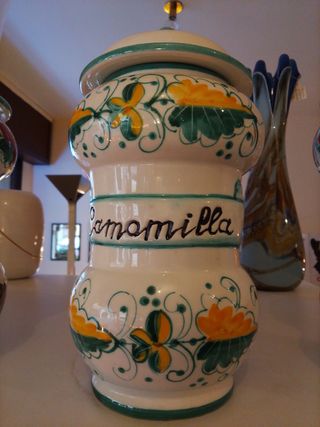 3 Vasi Albarello Ceramica Bassano