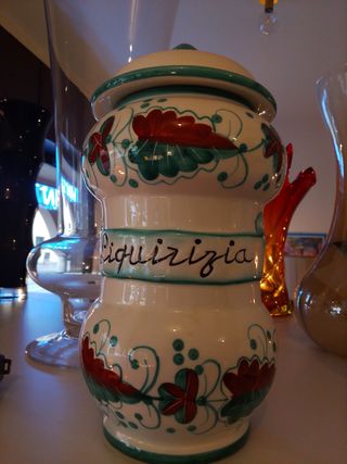 3 Vasi Albarello Ceramica Bassano