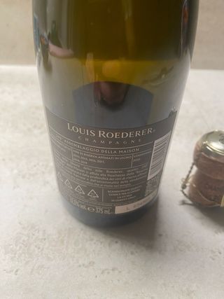 Champagne Louis Roederer  245 Bottiglia Vuota