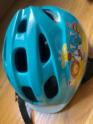 Casco bici infantil azul 46-53cm
