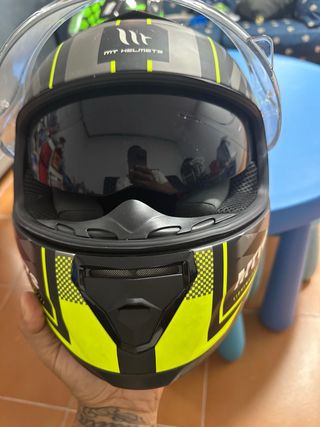 Casco moto MT Helmets talla S