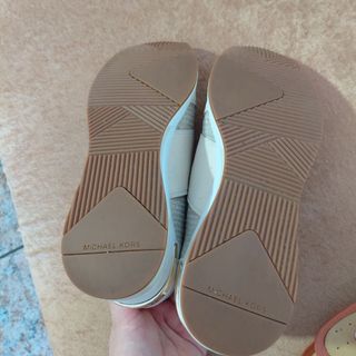 Zapatillas Michael Kors Plata/Blancas
