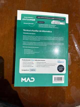 Lote de 4 Libros Técnico Aux. Informática MAD 2025
