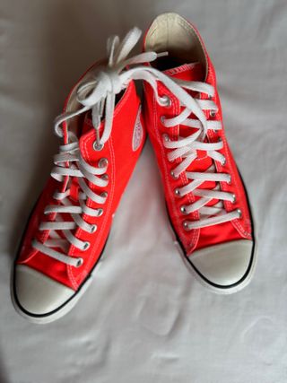 Converse coral/naranja ácido altas