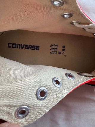 Converse coral/naranja ácido altas