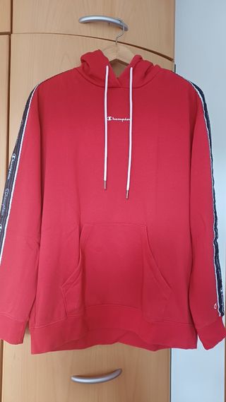 Sudadera Champion roja talla M