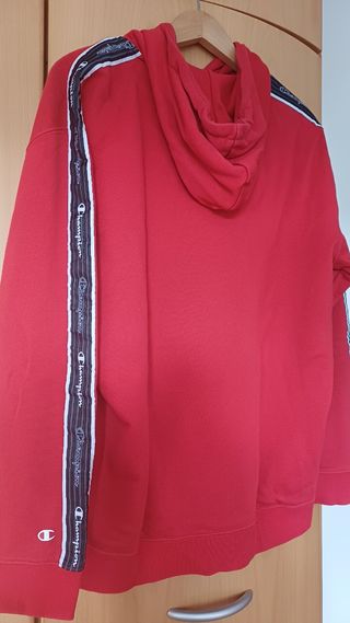 Sudadera Champion roja talla M