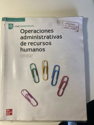 Operaciones administrativas de recursos humanos