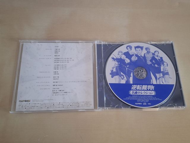 CD Capcom Ace Attorney - Música