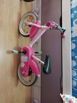 Bicicleta niña B'Twin 14" (3-5 años)