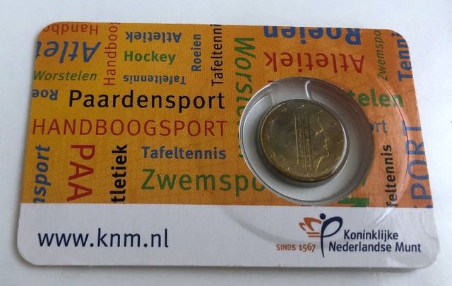 Moneda 10 cents color Países Bajos 2016