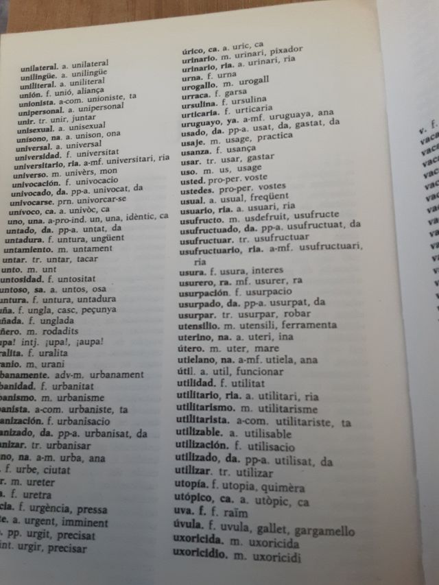 Vocabulari elemental de la llengua valenciana v...