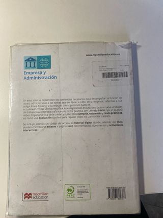 Empresa y Administración. Grado Medio