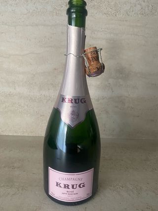 Champagne Krug Rosé 26ème Bottiglia Vuota 