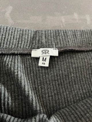 Falda gris premamá talla M