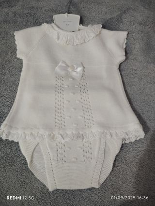 Vestido niña verano - p. rojo