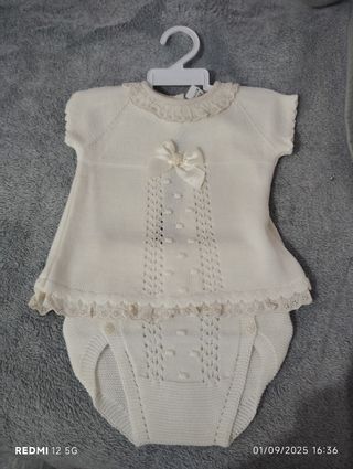 Vestido niña verano - p. rojo