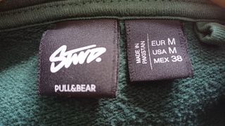 Sudadera verde hombre talla M