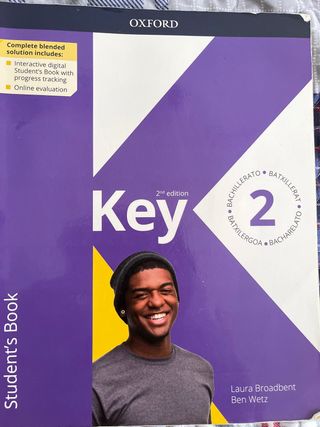 Libro Key 2 Bachillerato 2ª Edición