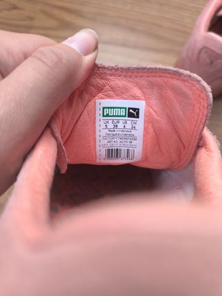 Zapatillas Puma Suede Classic Salmón 