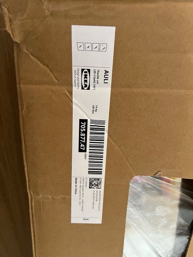 Espejos Ikea Auli blancos