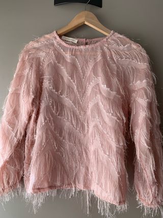 Blusa fiesta rosa | Talla única