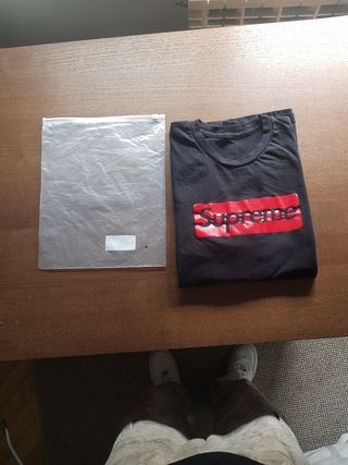 Camiseta Supreme negra
