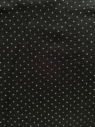 Top corto morbido con pois