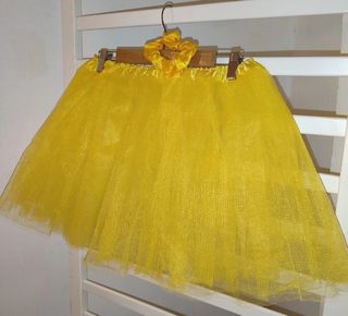 Tutú amarillo niña