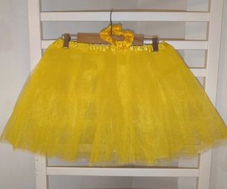 Tutú amarillo niña