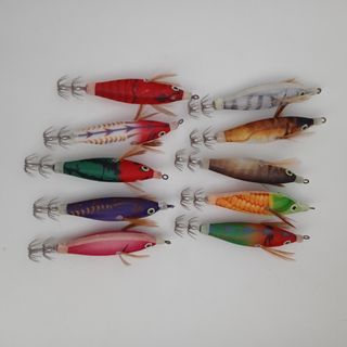 10 Poteras Calamares Pesca