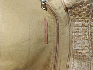 Bolso Paco Martínez marrón-dorado
