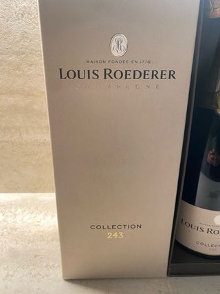 Louis Roederer Champagne 243 Bottiglia Vuota