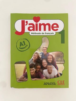 Libro francés 2 de la eso Anaya (J’aime)