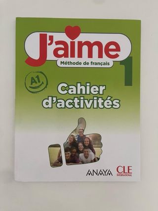 Libro francés 2 de la eso Anaya (J’aime)