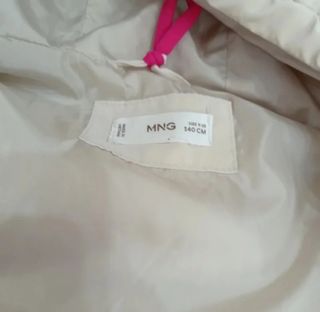 Chaleco acolchado Mango talla 10