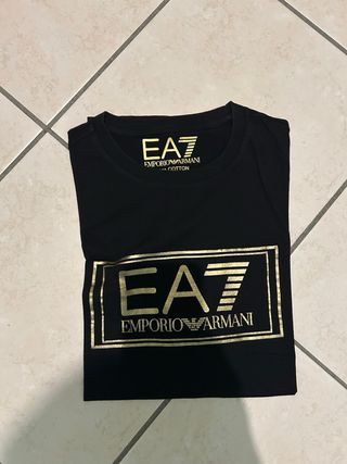 T-shirt EA7 Emporio Armani nera