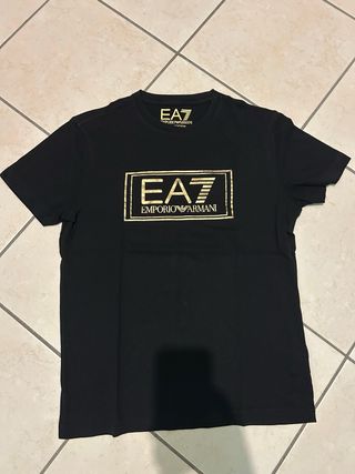 T-shirt EA7 Emporio Armani nera