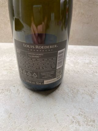 Louis Roederer Rosé 2017 Bottiglia Vuota