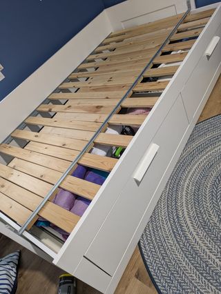 Cama BRIMNES IKEA con cajones