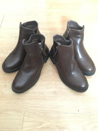 Botines marrones elegantes - T37/36