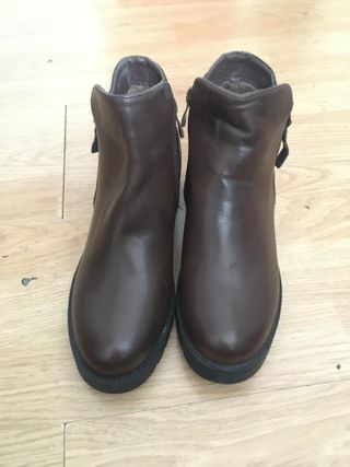 Botines marrones elegantes - T37/36