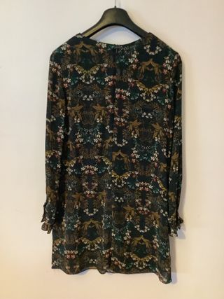 Vestito floreale nero - taglia M