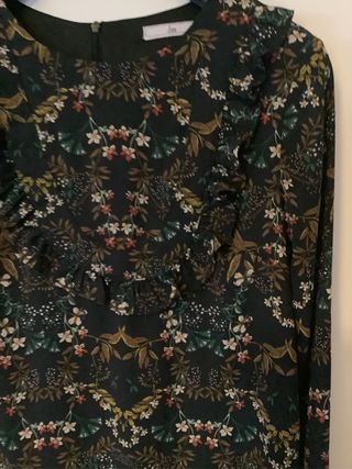 Vestito floreale nero - taglia M