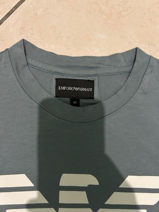 Maglietta EA7 Emporio Armani Verde Acqua