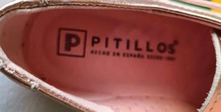 Zapatos Pitillos Cobre -talla 35
