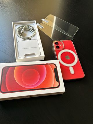 iPhone 12 mini rosso (come nuovo)