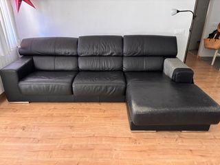 Sofá chaise longue 3 plazas
