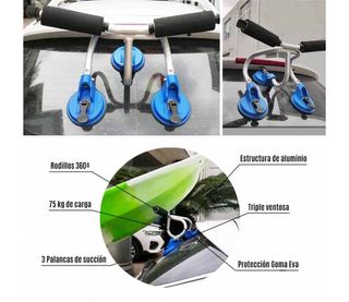 Soporte Kayak ventosa